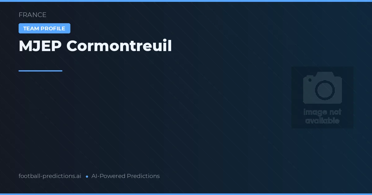 MJEP Cormontreuil Prognoser & Statistik