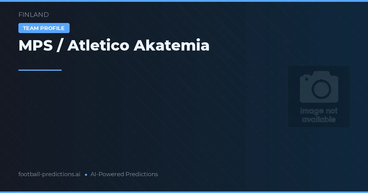 MPS / Atletico Akatemia Prognoser & Statistik