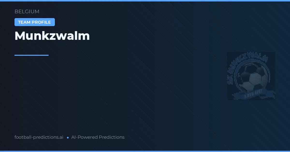 Munkzwalm Prognoser & Statistik