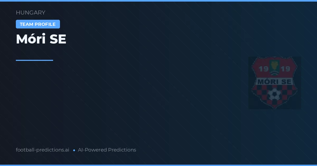 Móri SE Prognoser & Statistik