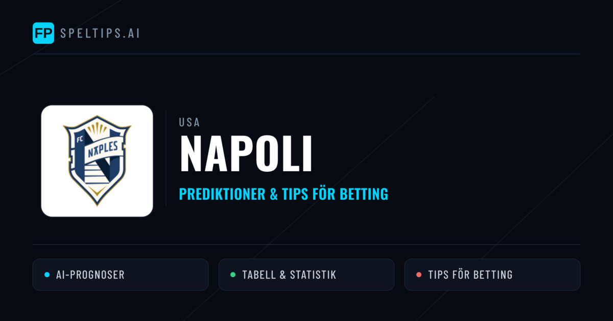 Napoli Prognoser & Statistik