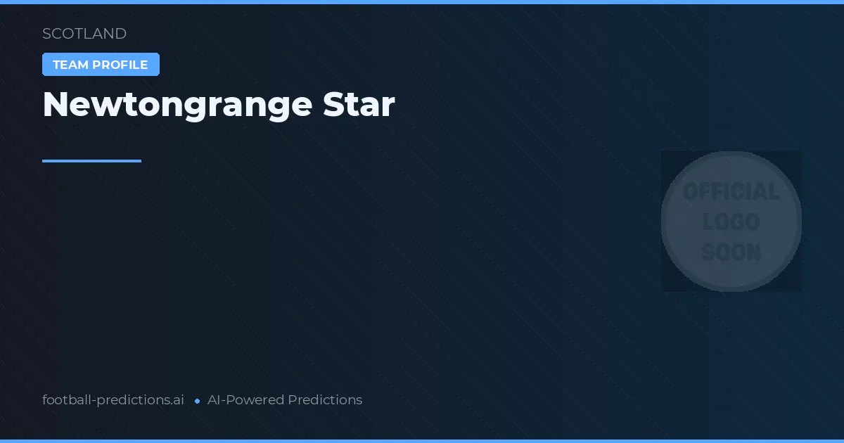 Newtongrange Star Prognoser & Statistik