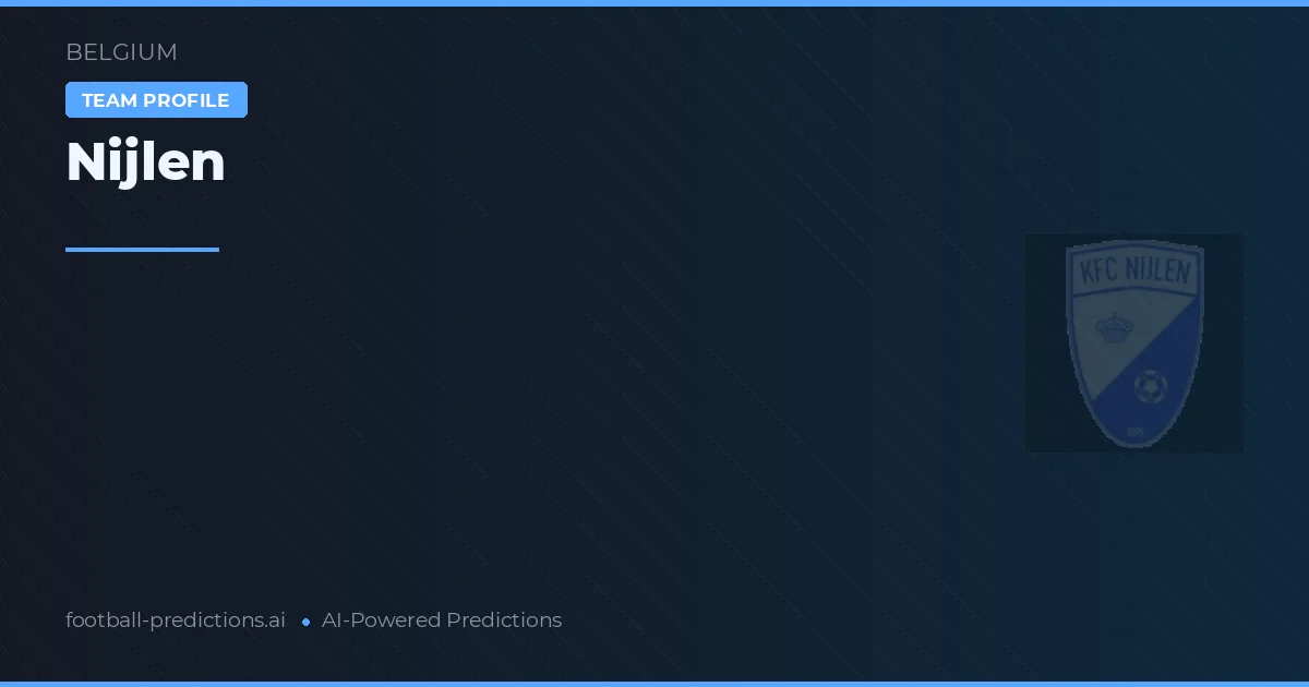 Nijlen Prognoser & Statistik