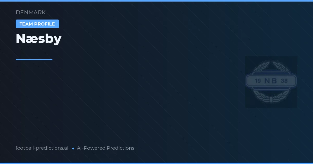 Næsby Prognoser & Statistik