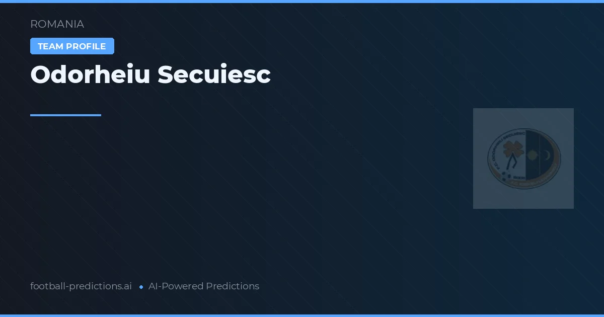 Odorheiu Secuiesc Prognoser & Statistik