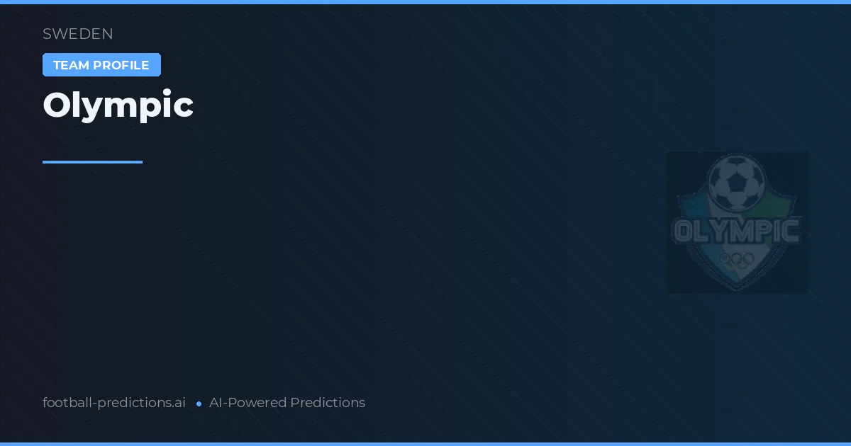 Olympic Prognoser & Statistik