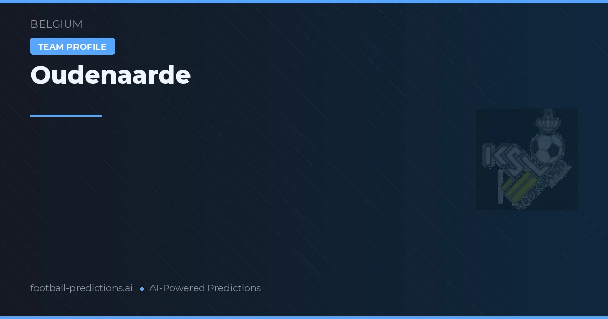 Oudenaarde Prognoser & Statistik