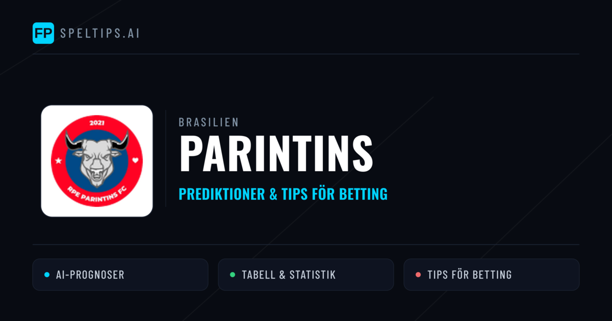 Parintins Prognoser & Statistik