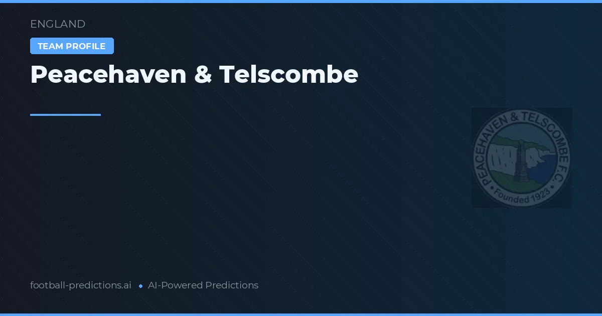 Peacehaven & Telscombe Prognoser & Statistik