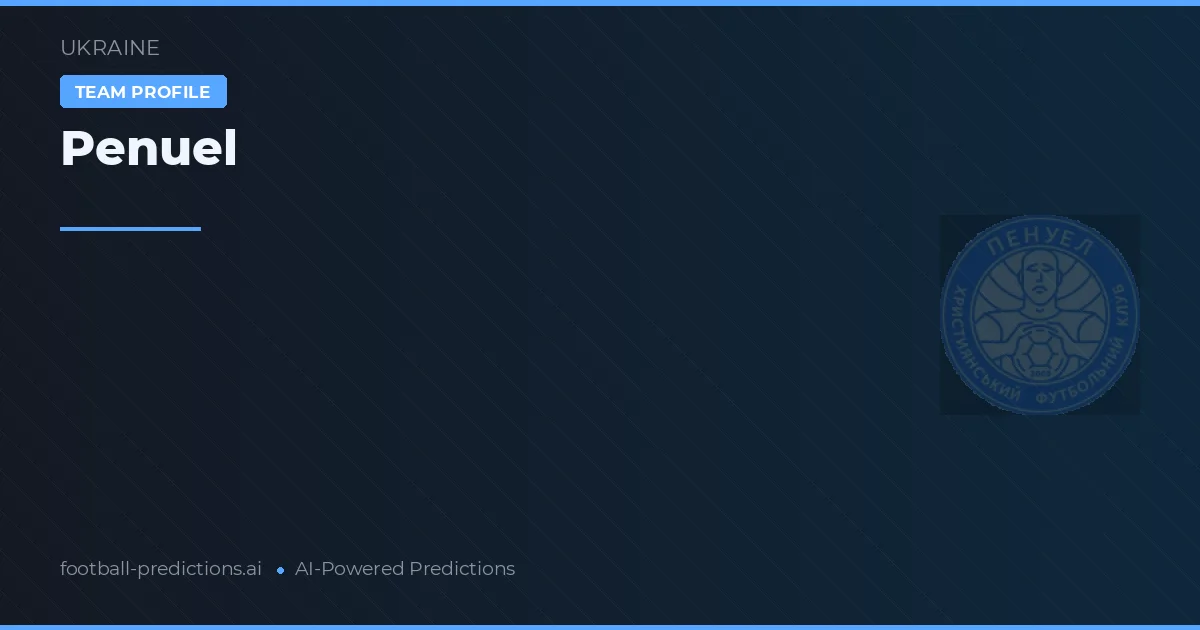 Penuel Prognoser & Statistik