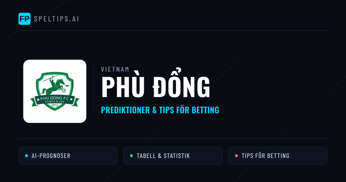 Phù Đổng Prognoser & Statistik