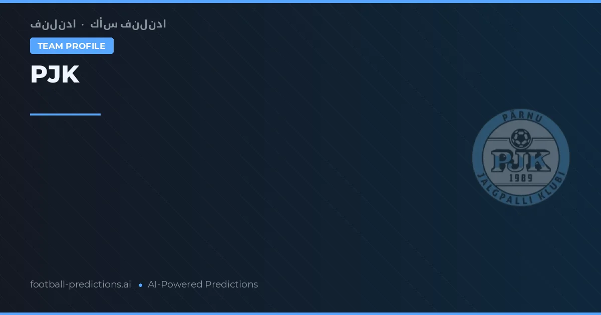 PJK Prognoser & Statistik