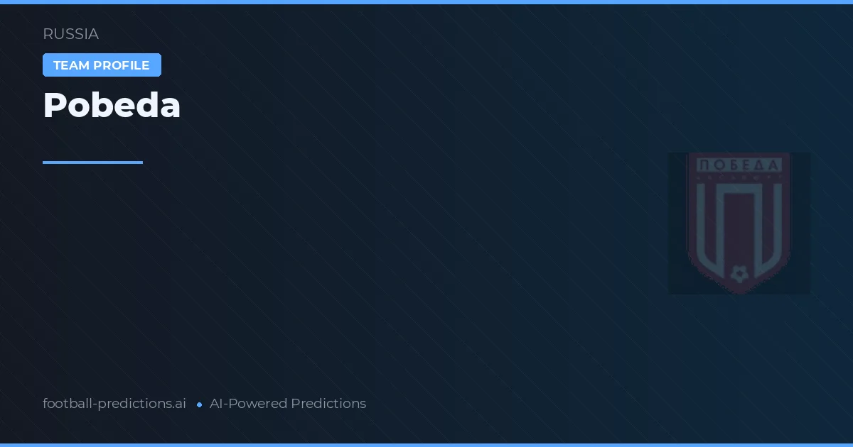 Pobeda Prognoser & Statistik