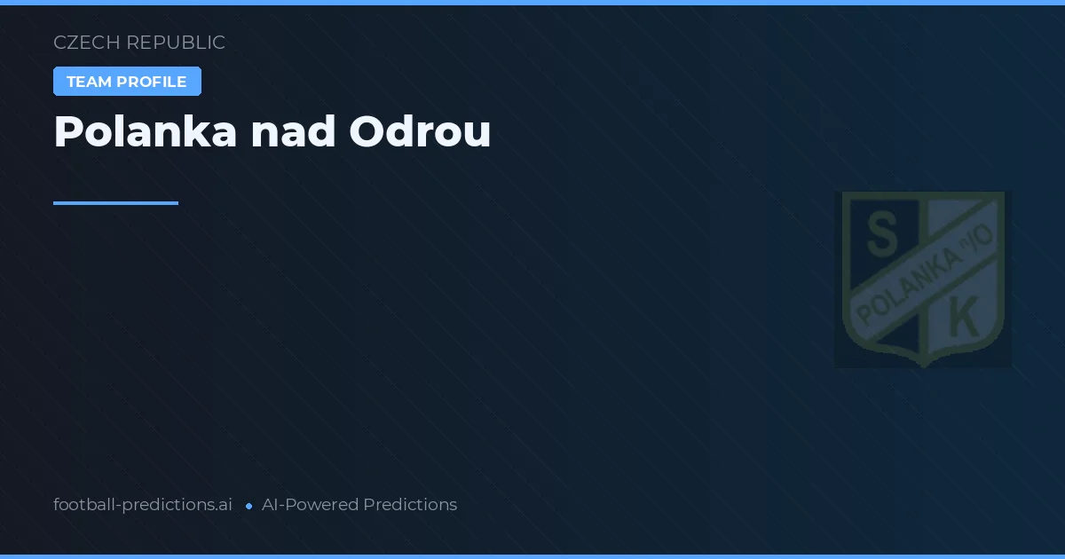 Polanka nad Odrou Prognoser & Statistik