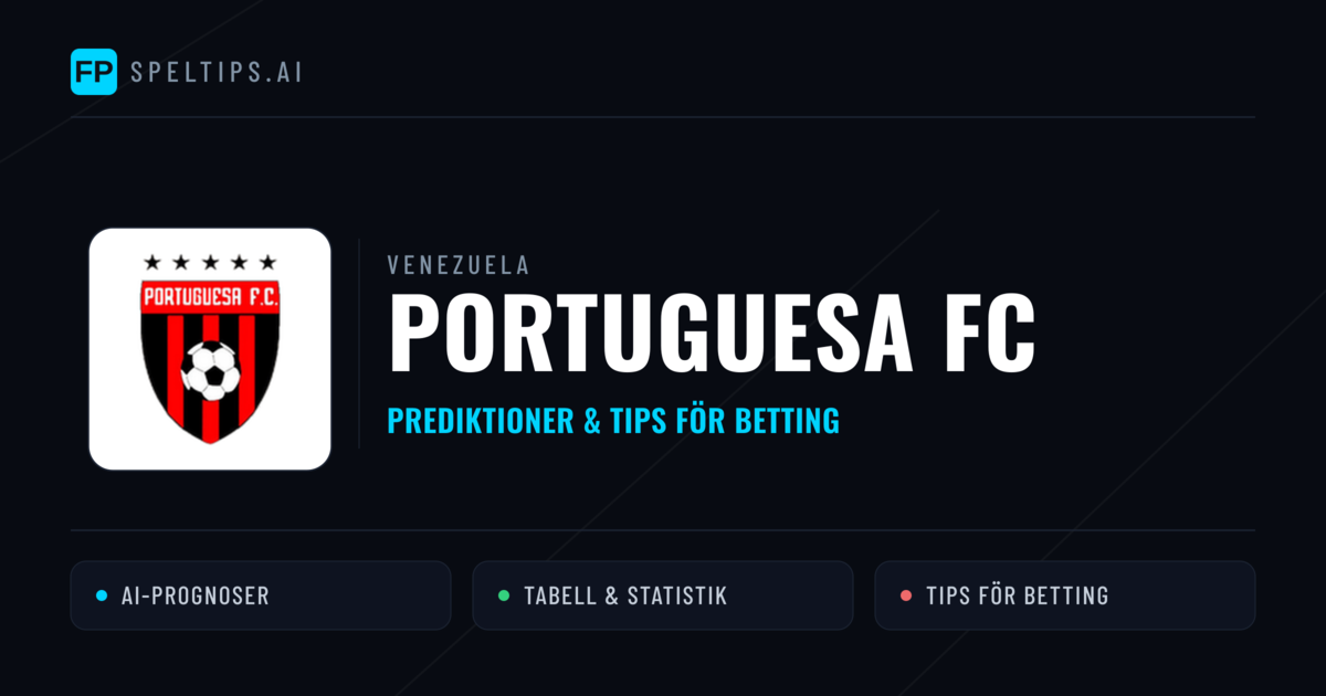 Portuguesa FC Prognoser & Statistik