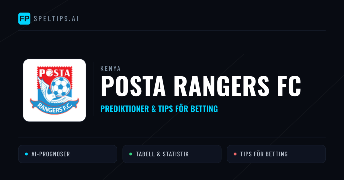 Posta Rangers FC Prognoser & Statistik
