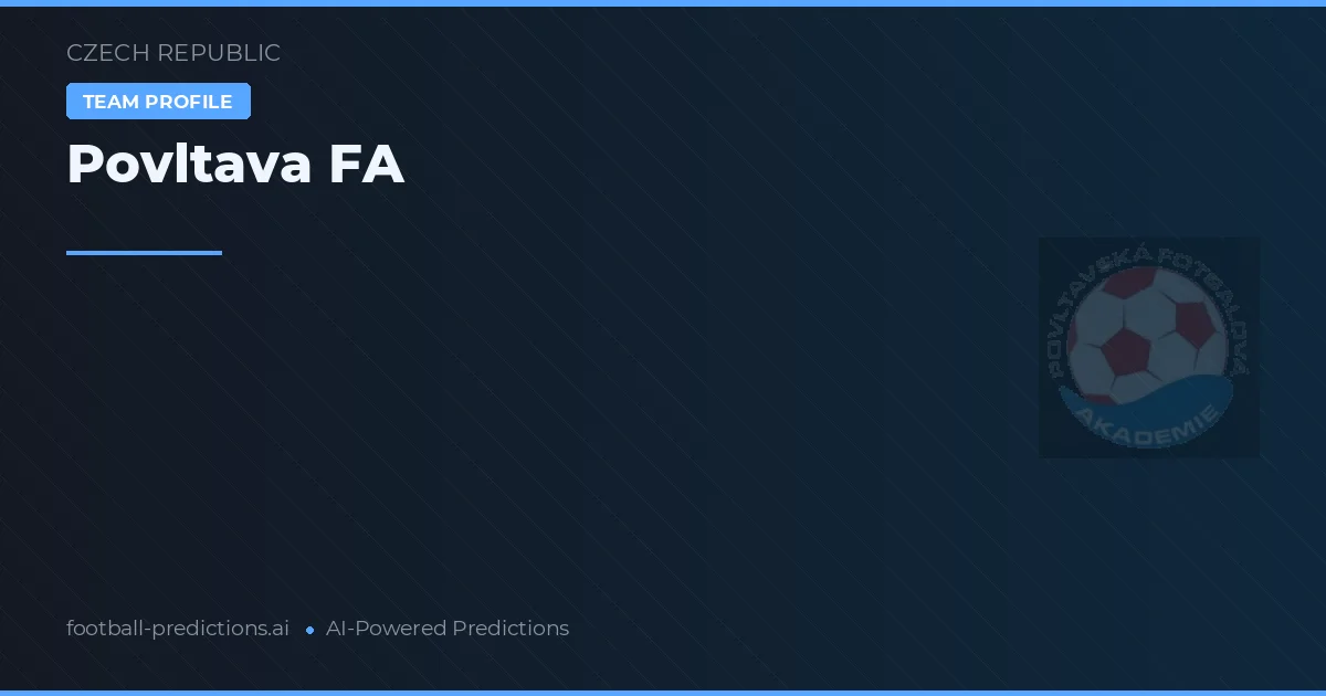 Povltava FK Prognoser & Statistik
