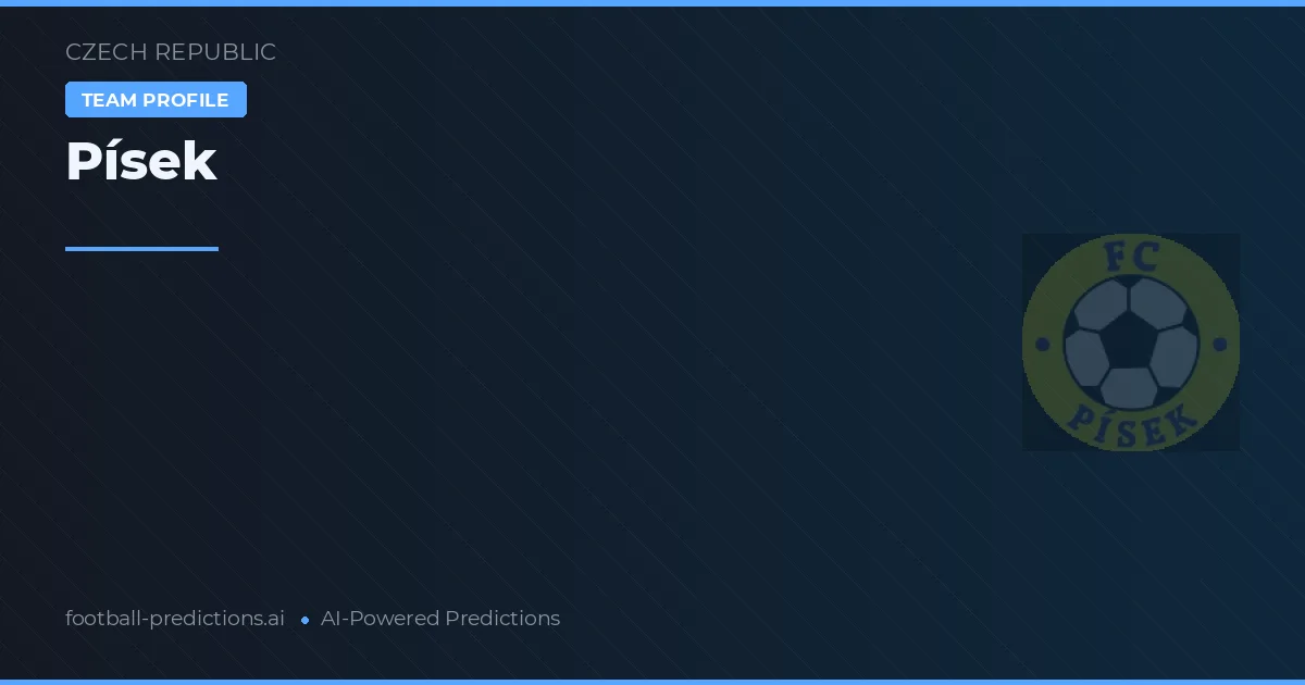Písek Prognoser & Statistik