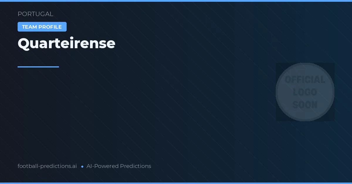 Quarteirense Prognoser & Statistik