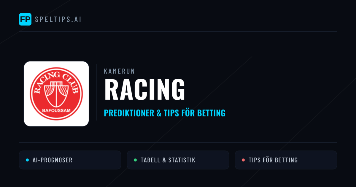 Racing Prognoser & Statistik