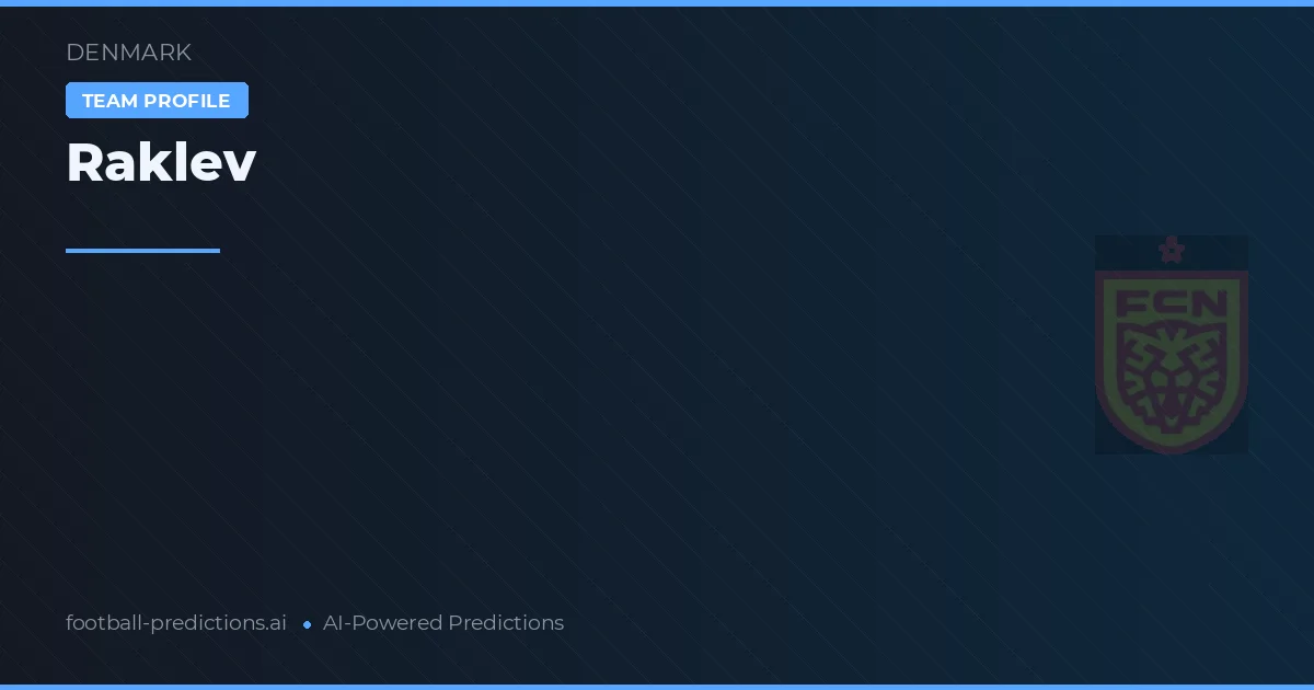 Raklev Prognoser & Statistik