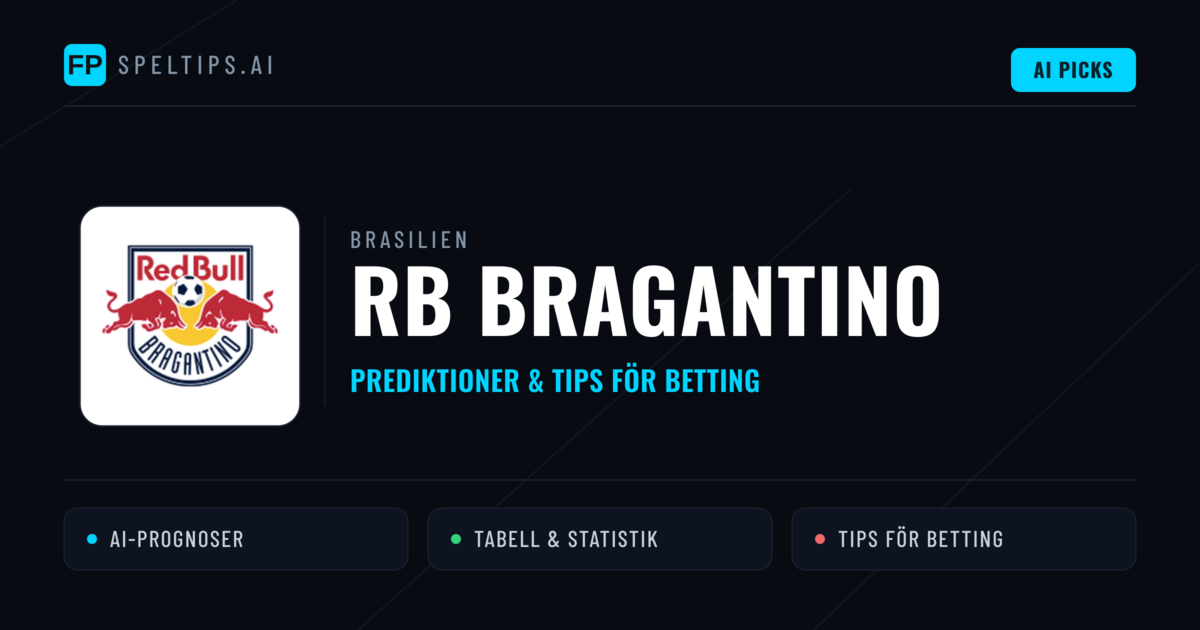 RB Bragantino Prognoser & Statistik