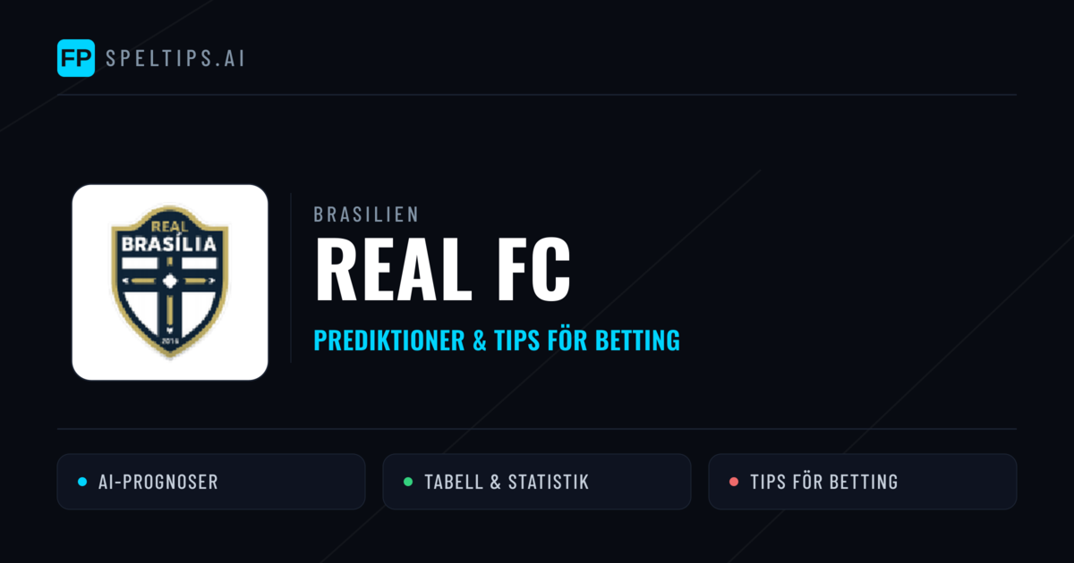 Real FC Prognoser & Statistik