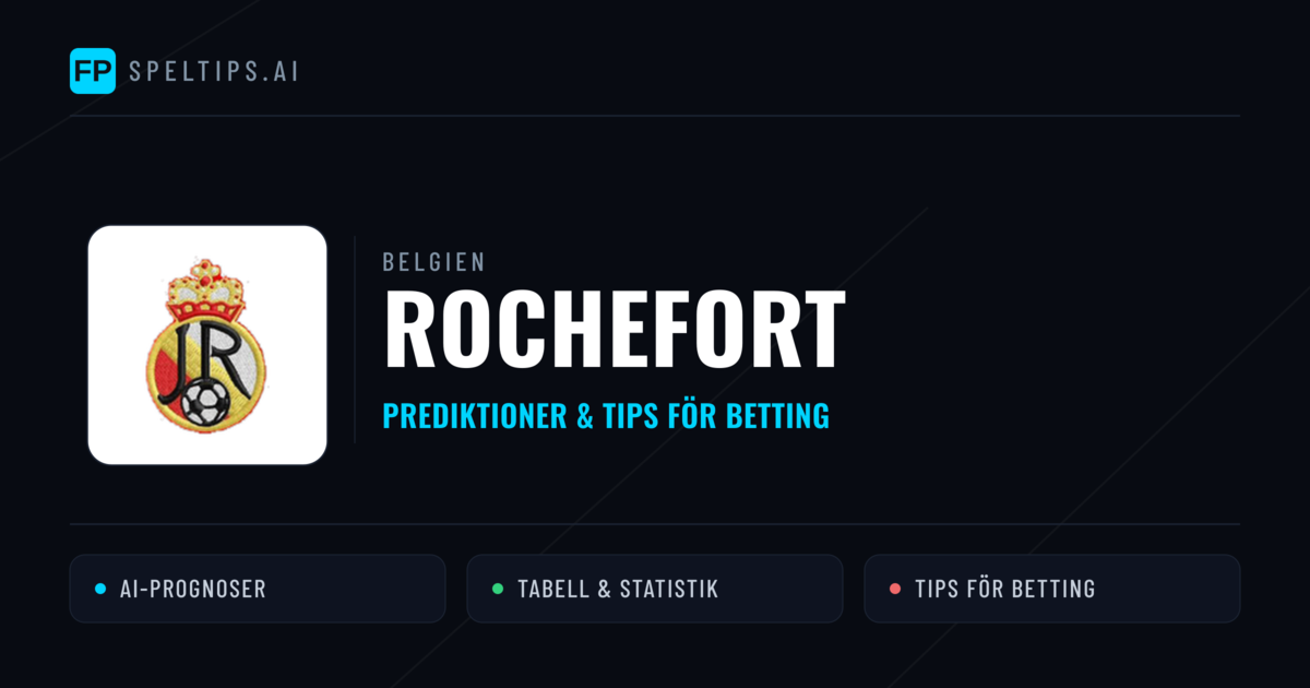 Rochefort Prognoser & Statistik