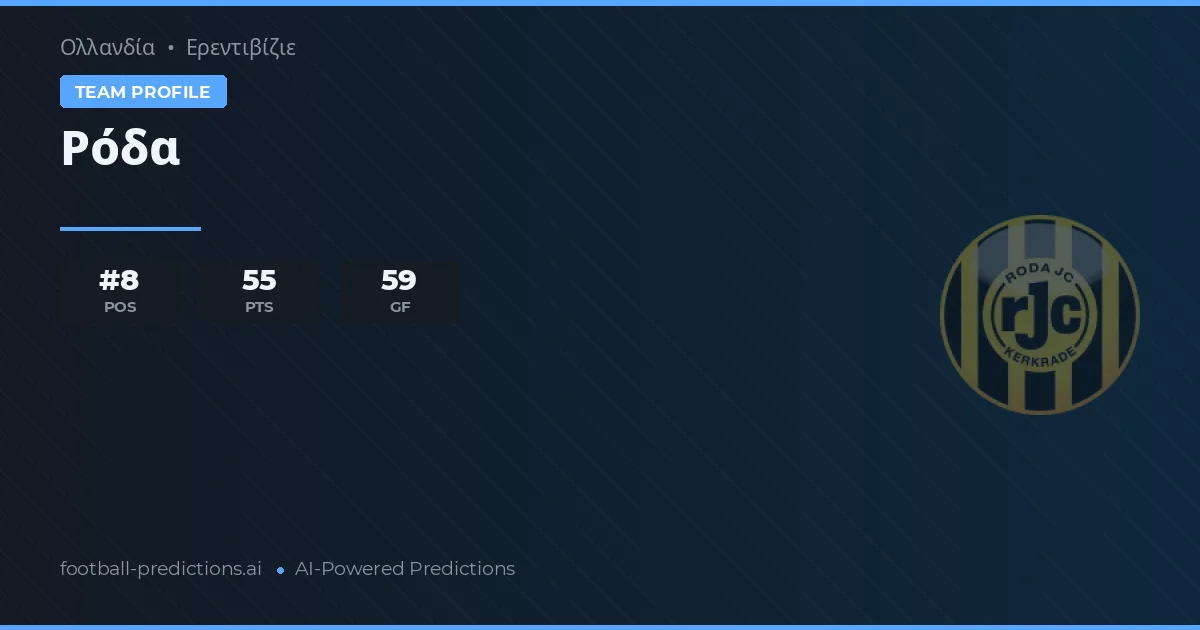 Roda Prognoser & Statistik