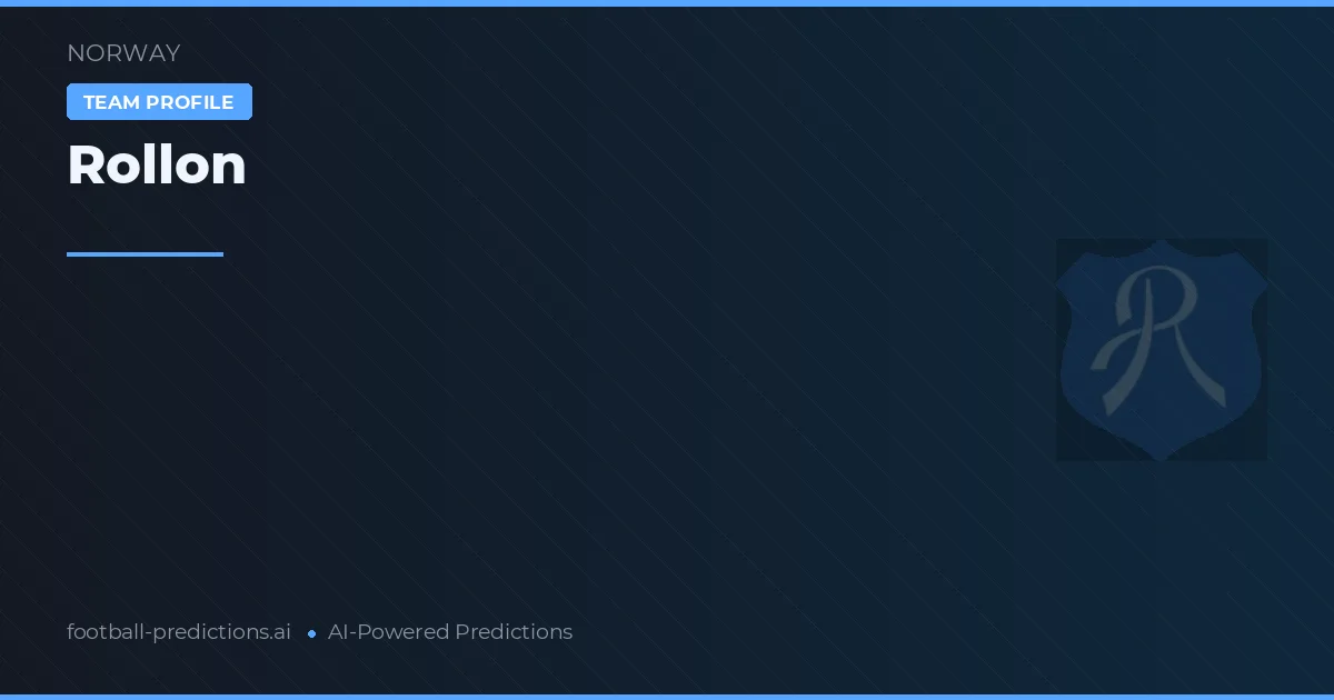 Rollon Prognoser & Statistik