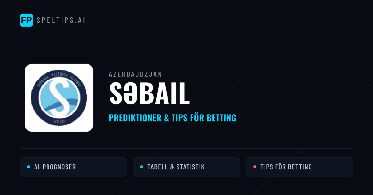 Səbail Prognoser & Statistik