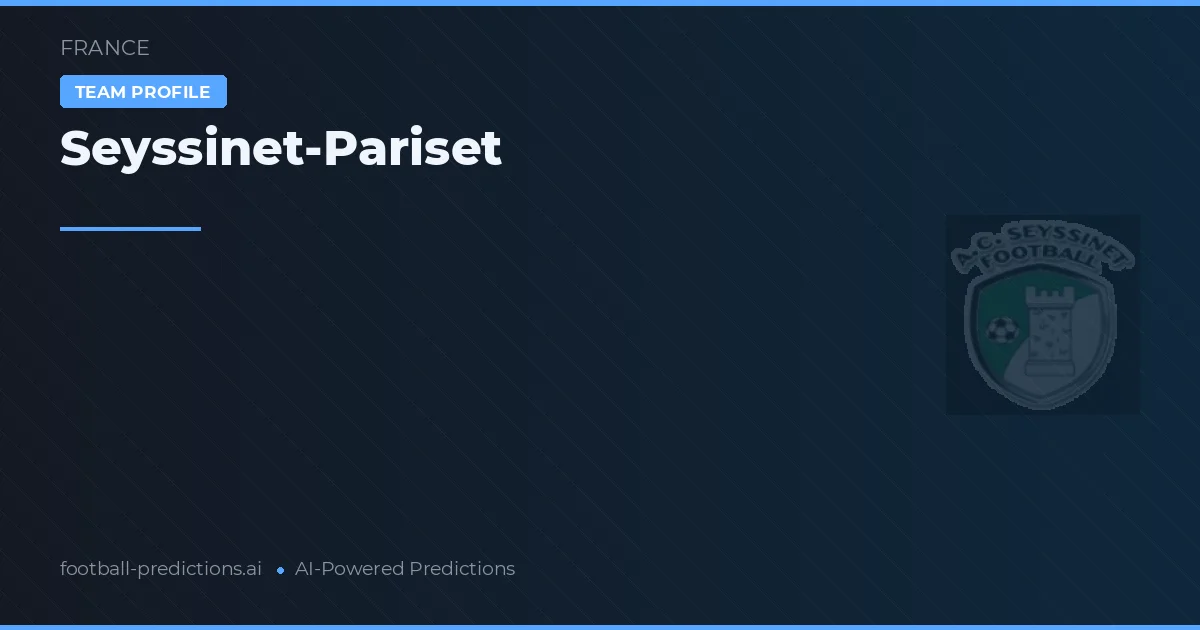 Seyssinet-Pariset Prognoser & Statistik