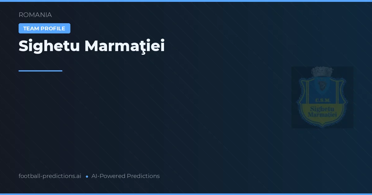 Sighetu Marmaţiei Prognoser & Statistik