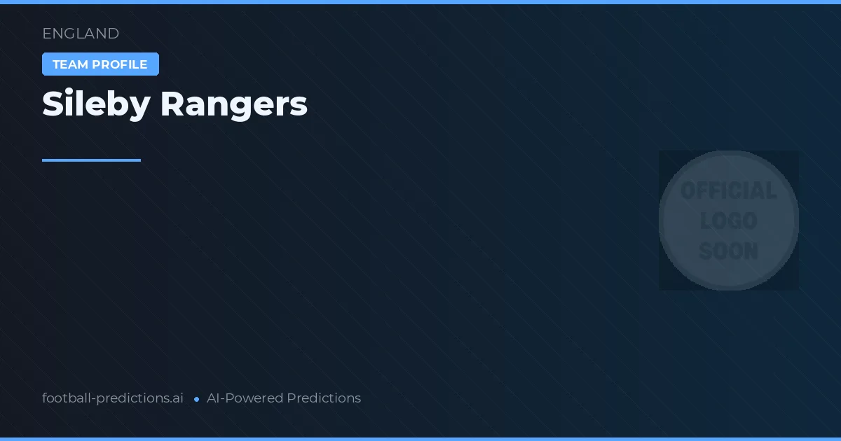 Sileby Rangers Prognoser & Statistik