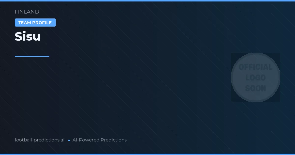 Sisu Prognoser & Statistik