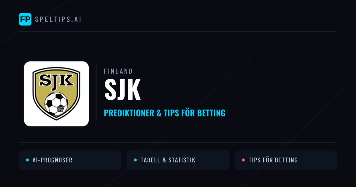 SJK Prognoser & Statistik