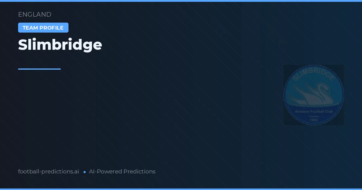 Slimbridge Prognoser & Statistik