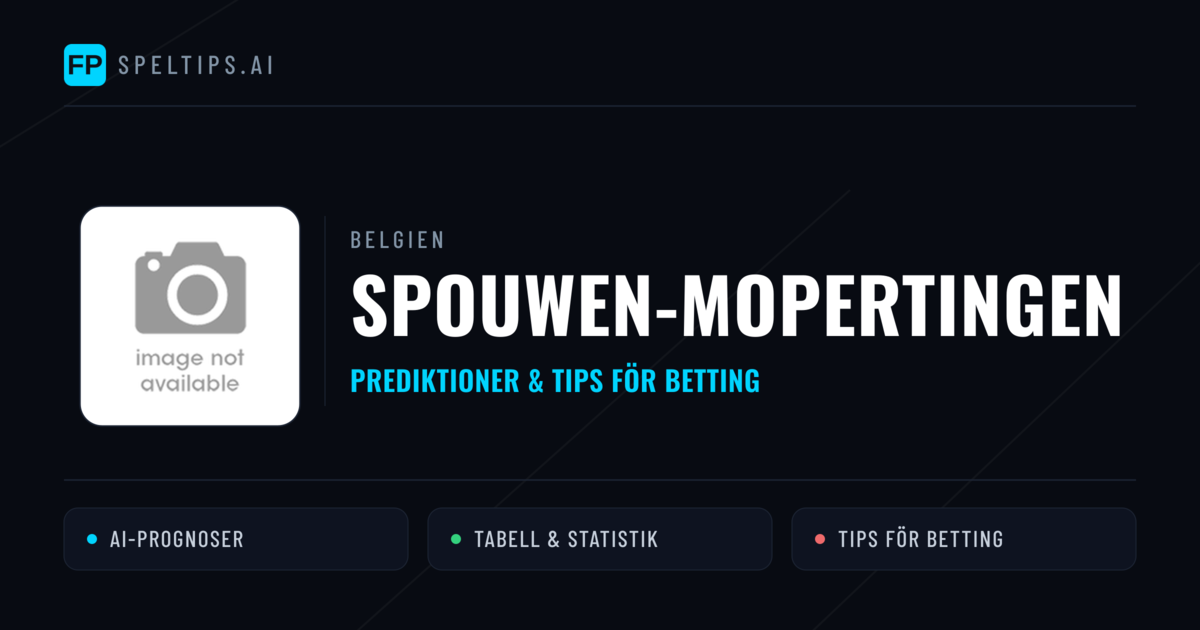 Spouwen-Mopertingen Prognoser & Statistik