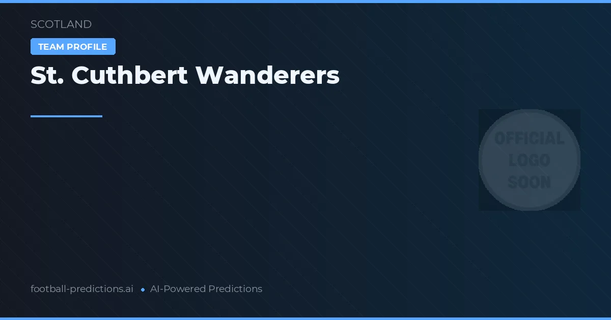 St. Cuthbert Wanderers Prognoser & Statistik