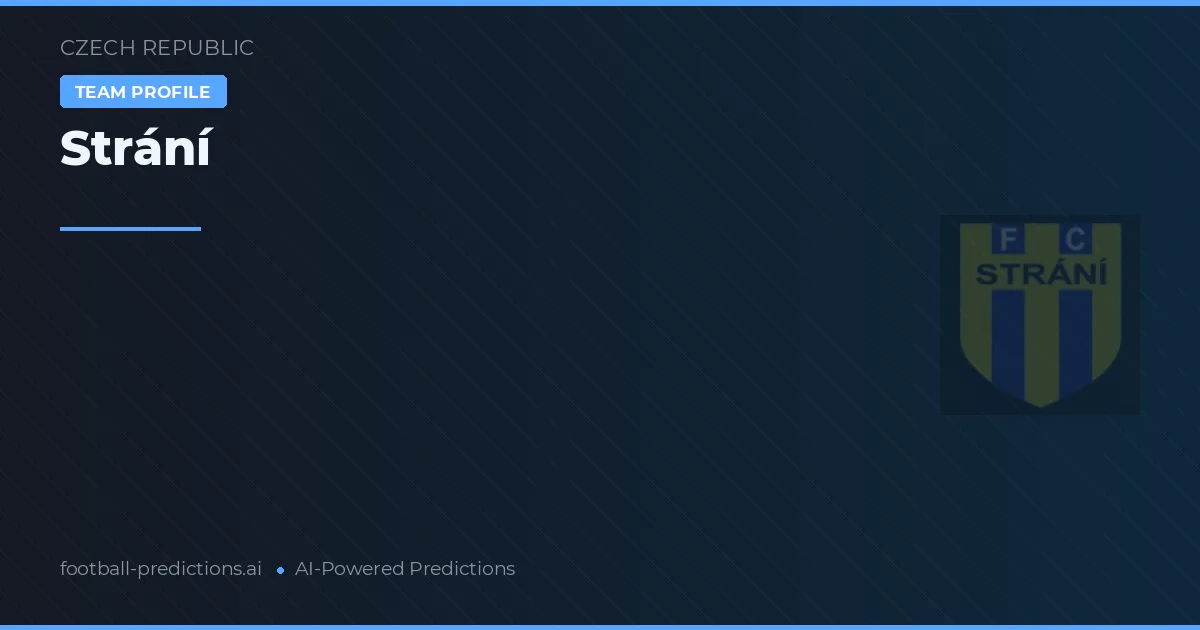Strání Prognoser & Statistik