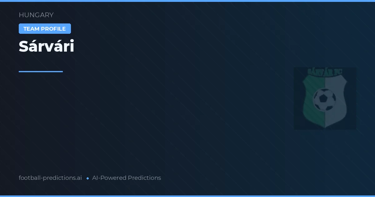 Sárvári Prognoser & Statistik