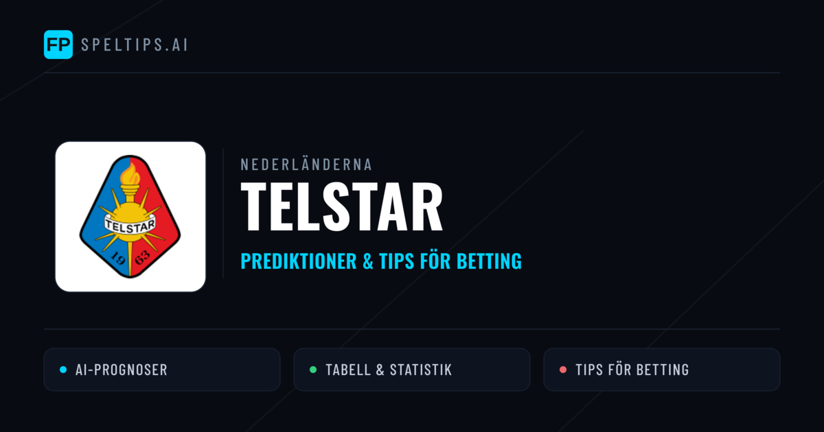 Telstar Prognoser & Statistik