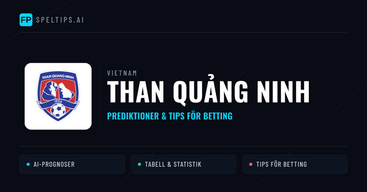 Than Quảng Ninh Prognoser & Statistik