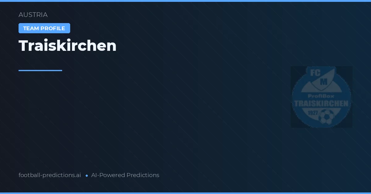 Traiskirchen Prognoser & Statistik