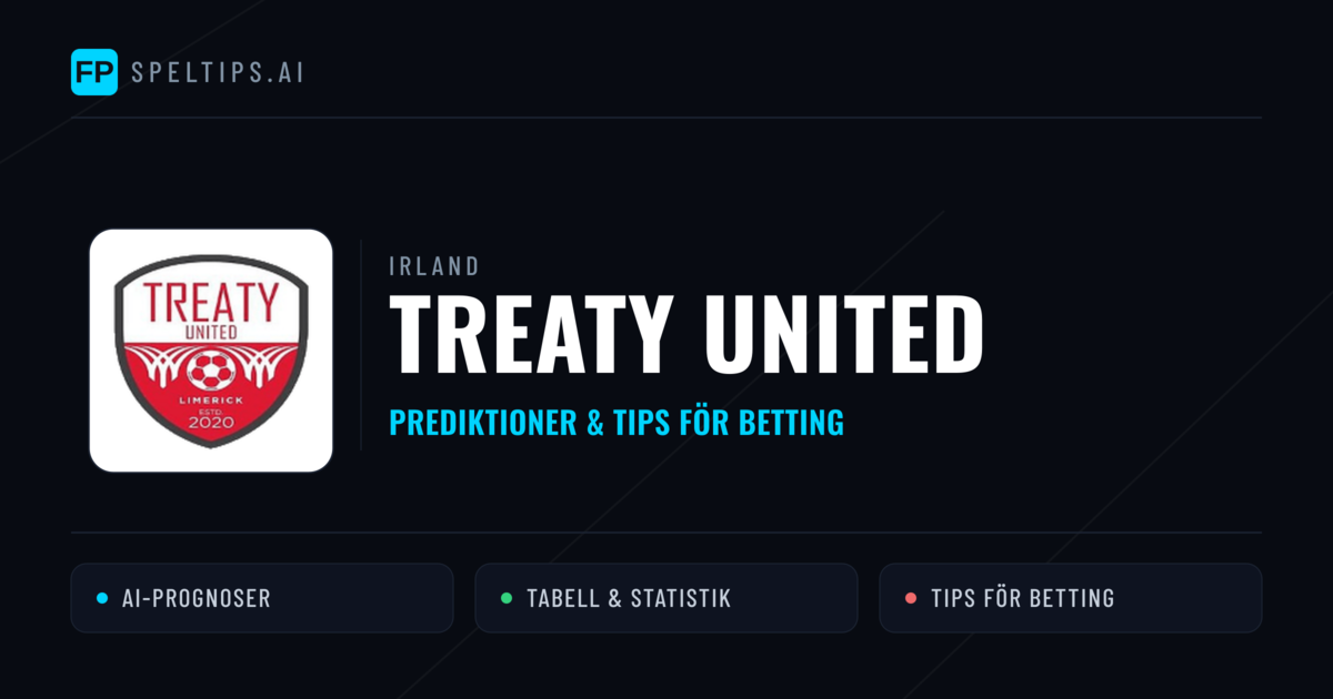 Treaty United Prognoser & Statistik