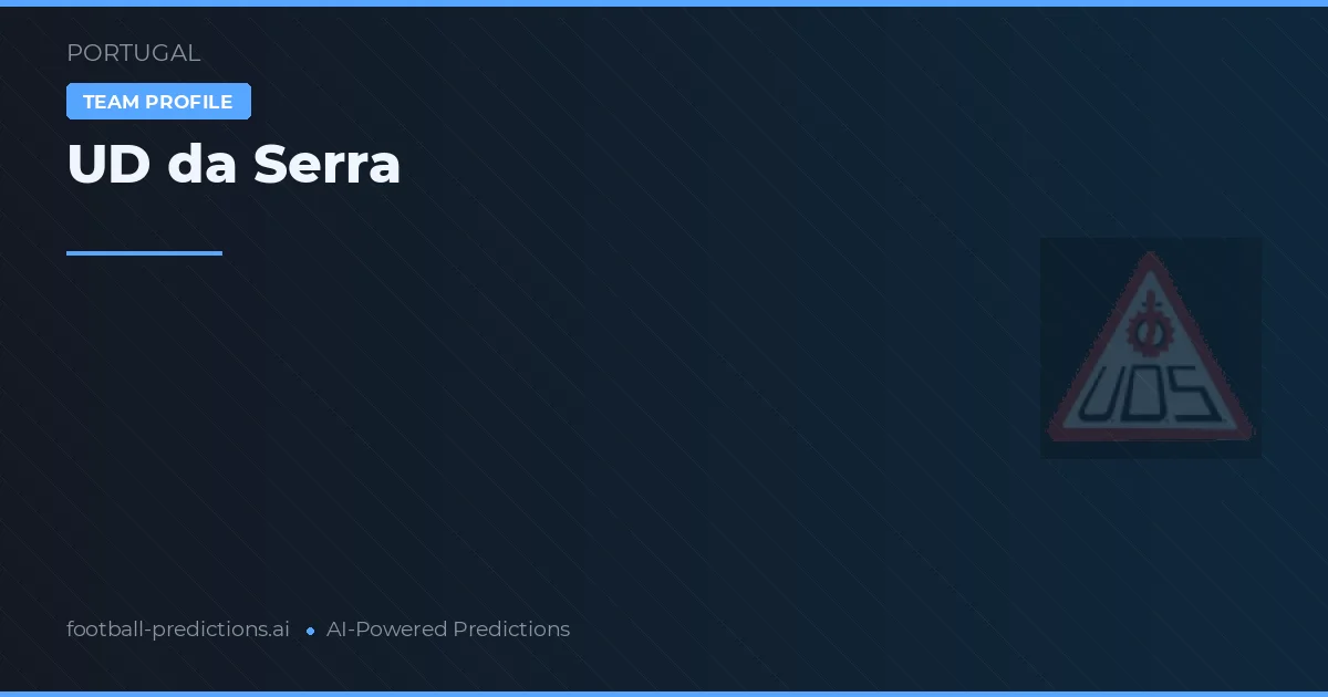 UD da Serra Prognoser & Statistik