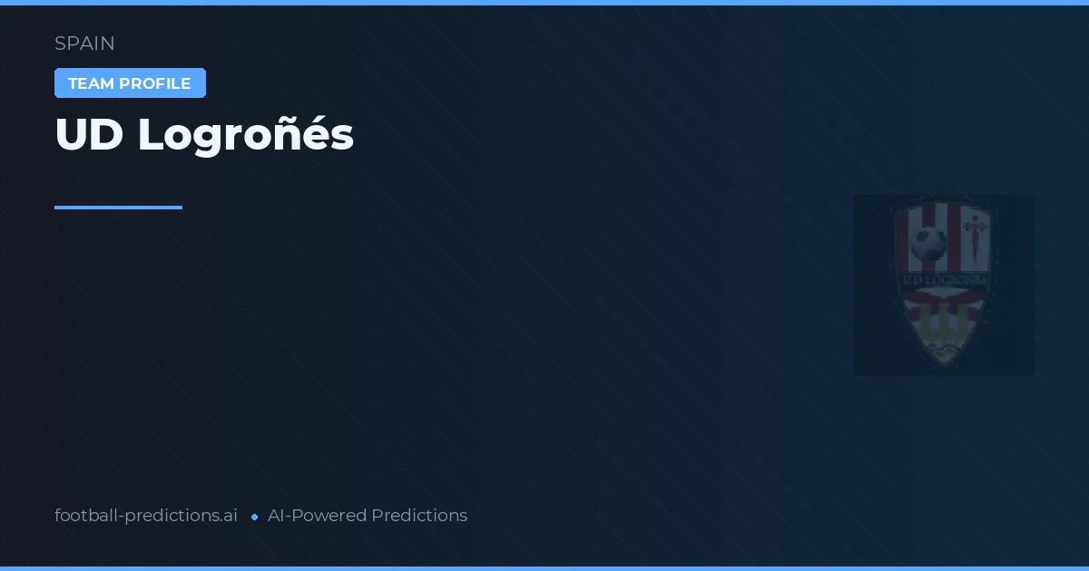 UD Logroñés Prognoser & Statistik