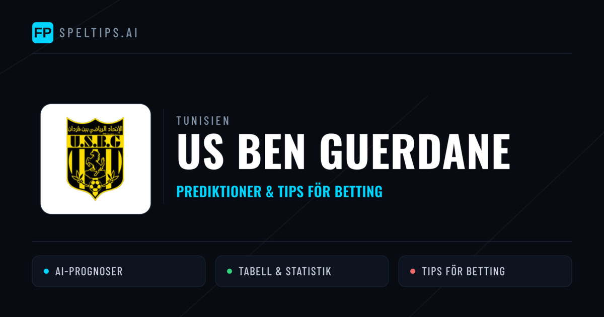 US Ben Guerdane Prognoser & Statistik