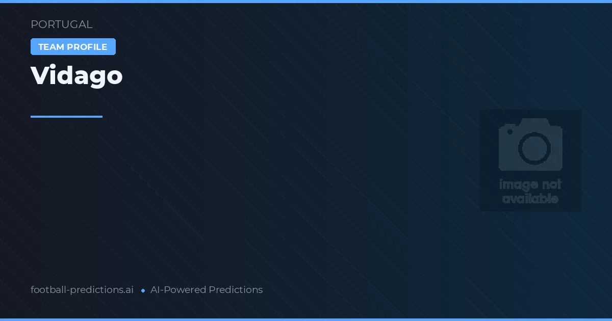 Vidago Prognoser & Statistik