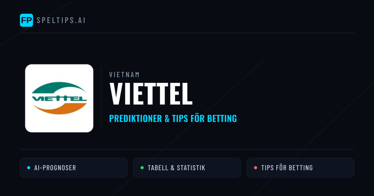Viettel Prognoser & Statistik